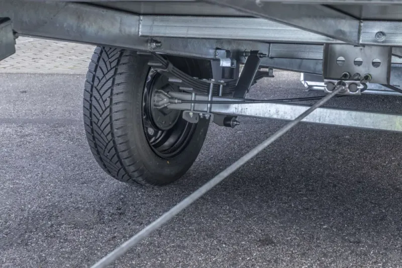 Tiki ATV/Snøscooter-henger CP430-LB Tour & Race med aluminiumslokk