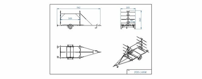 Hovedbilde Tiki SP310-L KAYAK