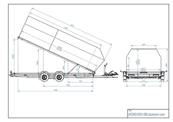 Hovedbilde Tiki AP3500-DRB Med Aluminiumslokk